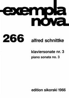 Cover Sonate Nr.3 für Klavier