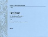 Ein deutsches Requiem op.45 für Soli, gem Chor, 2 Klaviere und Pauken Partitur Ein deutsches Requiem op.45 für Soli, gem Chor, 2 Klaviere und Pauken Partitur