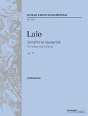 Symphonie espagnole op.21 für Orchester Studienpartitur