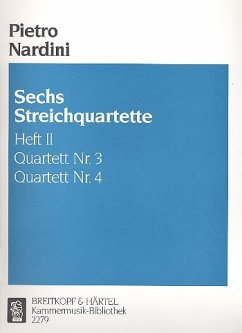 Cover 6 Streichquartette Band 2 (Nr.3-4) Stimmen
