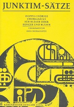 Cover Junktim-Sätze 37 doppelchörige Choralsätze Chorpartitur