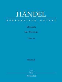 Der Messias HWV56 für Soli, Chor, Orchester Violine 2