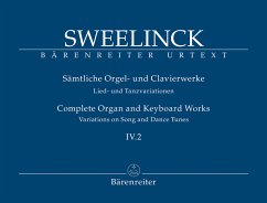 Cover Sämtliche Orgel- und Klavierwerke Band 4 Teil 2 Lied und Tanzvariationen