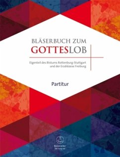 Cover Bläserbuch zum Gotteslob Freiburg/Rottenburg, Studienpartitur in C