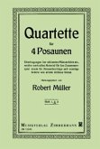 Ausgewählte Quartette, 4 Posaunen, Stimmensatz