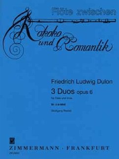 Cover 3 Duos op.6 Band 3 (Nr.3) Duo d-Moll für Flöte und Viola