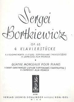 Cover 4 klavierstücke op.65 verlagskopie