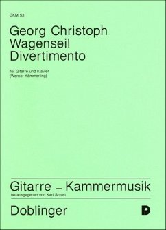 Cover Divertimento D-Dur für Gitarre und Klavier