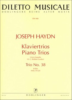 Klaviertrio D-Dur Nr.38 Hob.XV:24 Stimmen