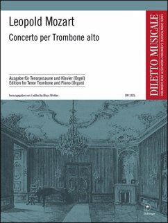 Concerto per Trombone alto für Tenorposaune und Klavier (Orgel) Winkler, K., ed