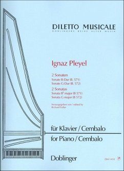 Cover 2 Sonaten für Klavier Fuller, Richard, Hrsg.