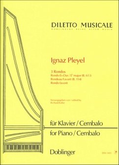 Cover 3 Rondos für Klavier