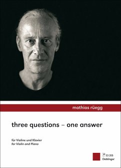 Cover Three questions one answer für Violine und Klavier