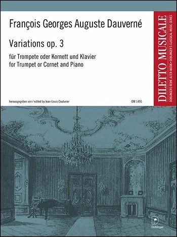 Variations op.3 für Trompete (Kornett) und Klavier Variations op.3 für Trompete (Kornett) und Klavier