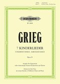 7 Children's Songs Op. 61 7 Children's Songs Op. 61
