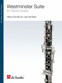 Westminster Suite for 4 clarinets (BBBBass) score and parts