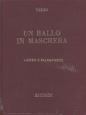 Un ballo in maschera Klavierauszug (it) gebunden