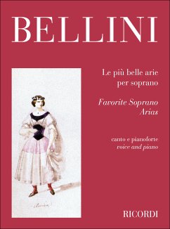 Cover Le piů belle arie per soprano e pianoforte