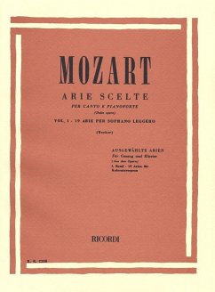 Arie scelte vol.1 19 arie per soprano leggero e pianoforte