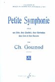 Petite symphonie pour flűte, 2 hautbois, 2 clarinettes, 2 cors et 2 bassons, partition