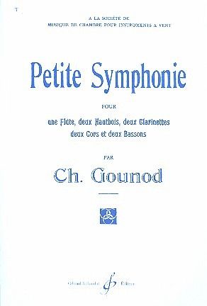 Petite symphonie pour flűte, 2 hautbois, 2 clarinettes, 2 cors et 2 bassons, partition