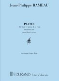 Rameau Platee Recit Et Air De La Folie Cht-Piano Vocal and Piano