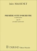 Suite d'orchestre no.1 op.13 pour piano ŕ 4 mains partition