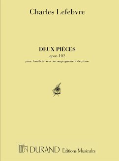 Cover 2 Pičces op.102 pour hautbois et piano