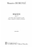 Requiem op.9 pour chant, orgue et orchestre violoncelle