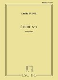 Etude no.1 pour guitare