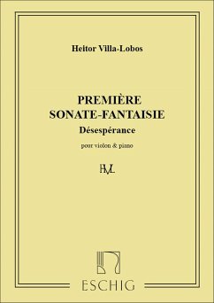 Sonate-Fantaisie no.1 pour violon et piano Cover Sonate-Fantaisie no.1 pour violon et piano