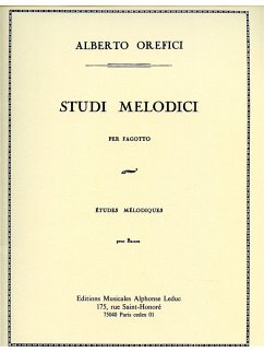 Cover Studi melodici per fagotto