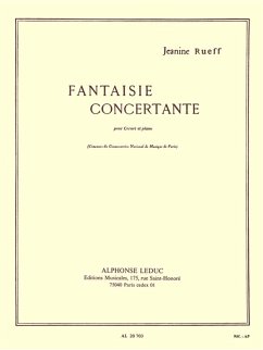 Cover Fantaisie concertante por cornet et piano