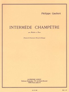 Intermčde champętre pour hautbois et piano