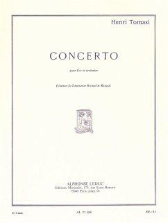 Cover Concerto pour cor et orchestre pour cor et piano