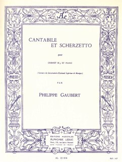 Cover Cantabile et Scherzetto pour trompette et piano