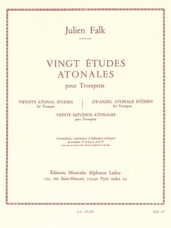 Cover 20 ETUDES ATONALES POUR TROMPETTE