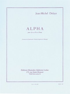 Cover Alpha pour cor en Fa et piano