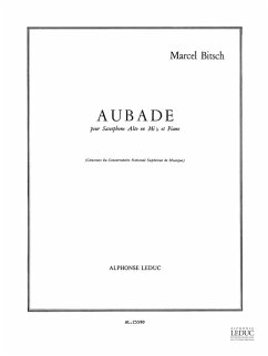 Cover BITSCH AUBADE SAXOPHONE MIB ET PIANO