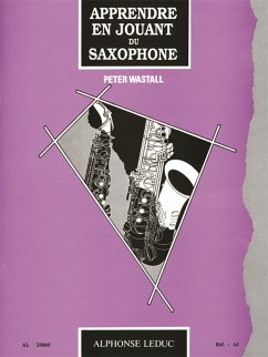 Cover WASTALL APPRENDRE EN JOUANT DU SAXOPHONE
