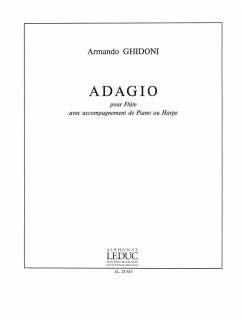 Cover Adagio pour flute et piano (harpe)