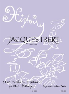 Cover Histoires pour trombone et piano