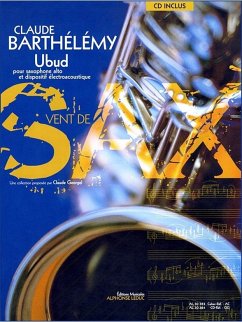 Cover Ubud (+CD) pour saxophone alto et dispositif électroacoustique