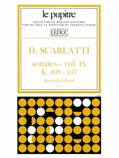 Cover Sonates vol.9 (K408-457) pour clavecin