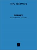 Distance pour hautbois avec ou sans sho, 1972 partition