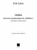 Cinema pour piano a 4 mains Entr'acte symphonique de relache