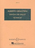 4 Tänze aus dem Ballett Estancia op.8a für Orchester Studienpartitur
