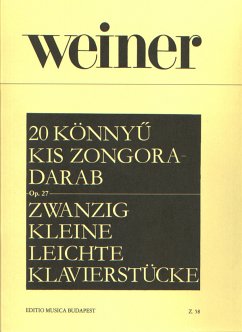 20 kleine leichte Klavierstücke Op.27