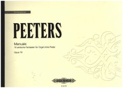 Manuale op.79 16 einfache Fantasien für Orgel ohne Pedal