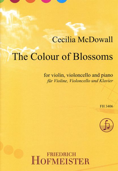 The Color of Blossoms für Violine, Violoncello und Klavier Stimmen